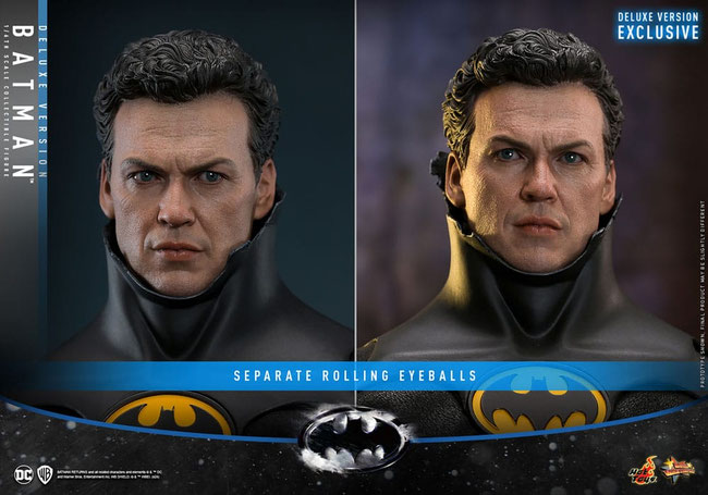 Batman ( Deluxe Version ) 1/6 Batmans Rückkehr 1989 Movie Masterpiece Actionfigur 30cm Hot Toys