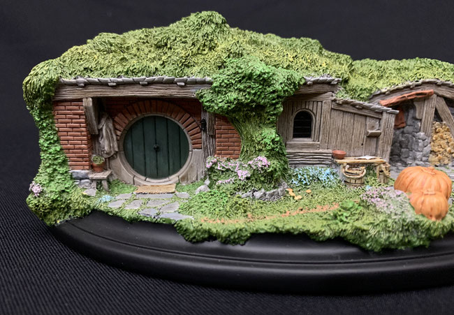 Hobbit Hole 19 & 20 Der Hobbit Eine unerwartete Reise Statue Environment 20cm Weta 
