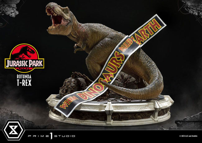 T-Rex Rotunda Jurassic Park Statue 40 x 37cm Prime 1 Studio 