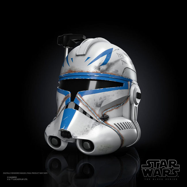 Captain Rex Clone Helm 1/1 Life Size Star Wars Ahsoka Tano Black Series Elektronisch Hasbro