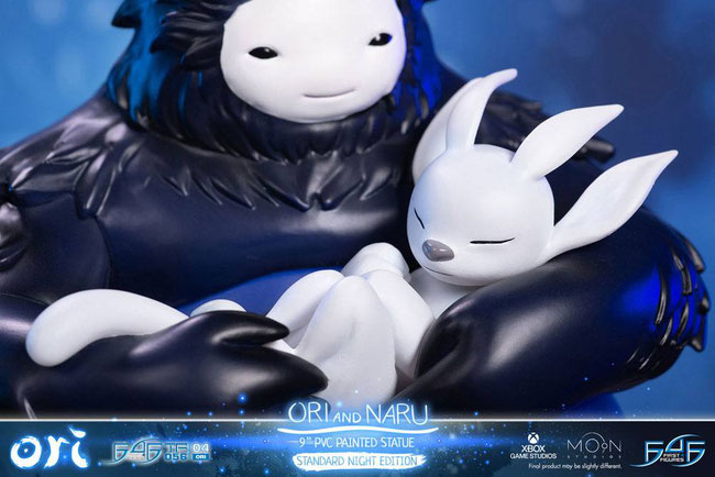Ori & Naru Ori and the Blind Forest Video Game PVC Statue Standard Night Edition 22cm First 4 Figures