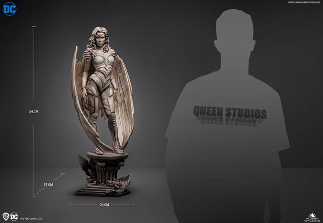 Wonder Woman 1/4 DC Comics Museum Line Statue 54cm Queen Studios