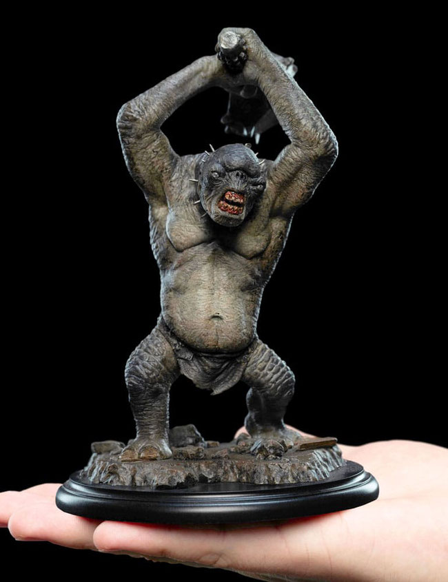 Cave Troll 1/10 Herr der Ringe Mini Statue 16cm Weta