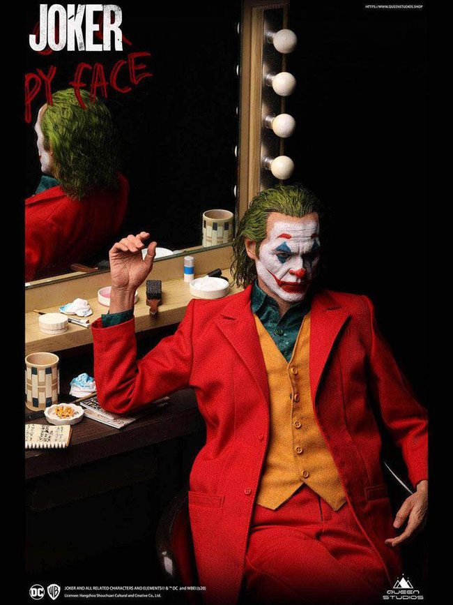 Joker Deluxe Edition 1/3 DC Batman Statue Joaquin Phoenix 52cm Queen Studios