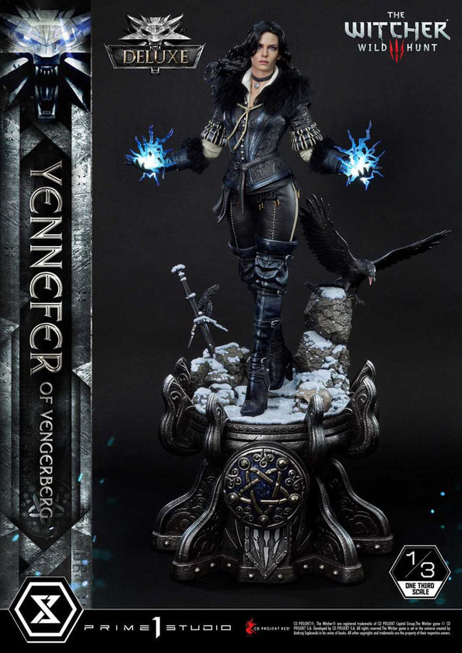 Yennefer of Vengerberg Deluxe Bonus Version 1/3 The Witcher Video Game Museum Masterline Series Statue 84cm Prime 1 Studio