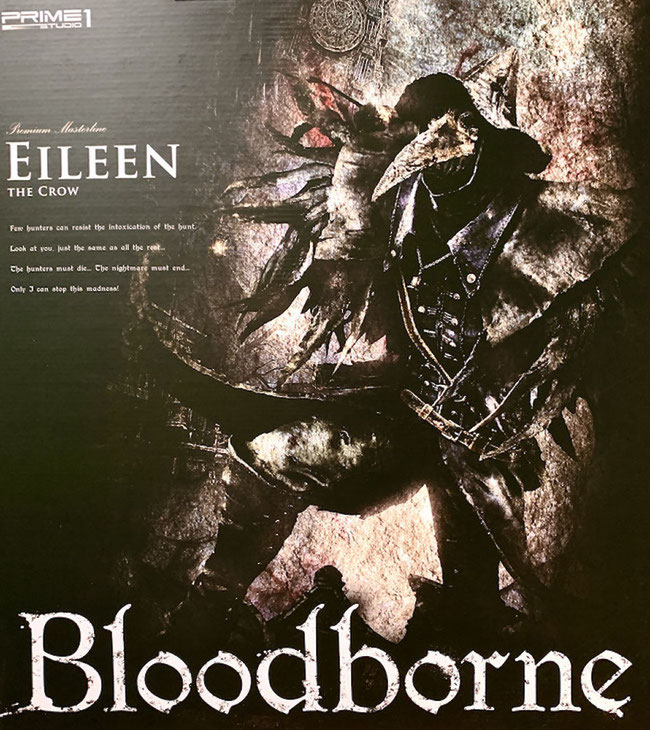 Eileen The Crow 1/4 Bloodborne The Old Hunters Video Game Statue 70cm Prime 1 Studio