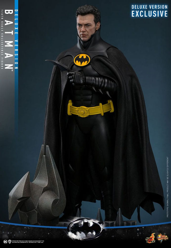 Batman ( Deluxe Version ) 1/6 Batmans Rückkehr 1989 Movie Masterpiece Actionfigur 30cm Hot Toys