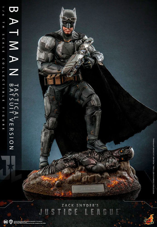 Batman ( Tactical Batsuit Version ) 1/6 DC Zack Snyder`s Justice League Actionfigur 33cm Hot Toys