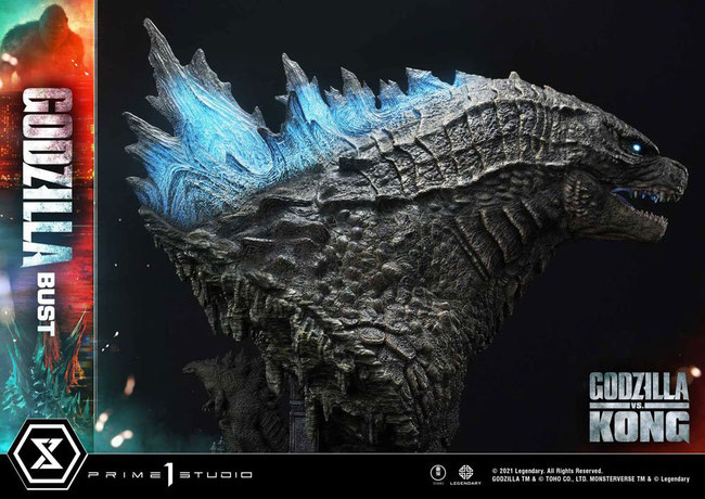 Godzilla Büste Bonus Version Godzilla vs Kong 75cm Statue Prime 1 Studio