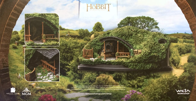 Hobbit Hole #39 Low Road Herr der Ringe / Hobbit Environment Weta 