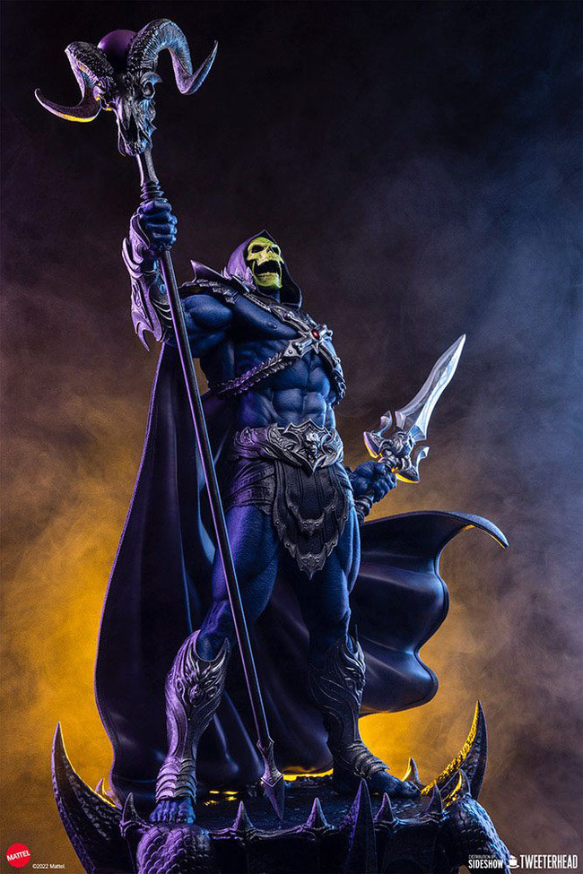 Skeletor 1/5 Masters of the Universe Legends Statue 63cm Tweeterhead 