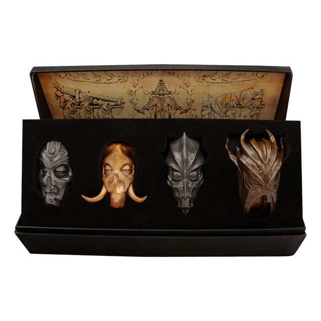 Dragon Priest Masks Set The Elder Scrolls V: Skyrim Video Game DieCast Repliken FanaTtik FNTK-B-ELD06
