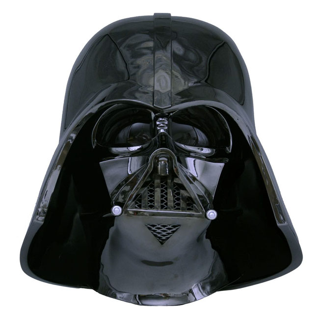 Darth Vader 1/1 Life-Size Black Chrome Edition Helm Star Wars Episode IV ANH High End Replik EFX 