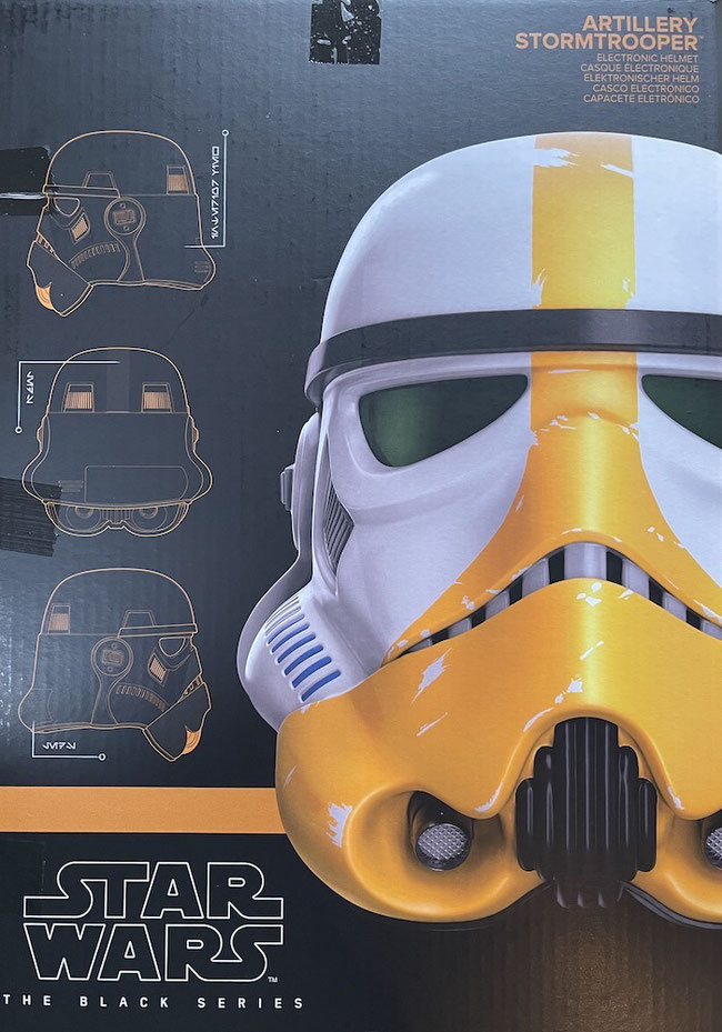 Artillery Stormtrooper Helm 1/1 Star Wars: The Mandalorian Black Series Elektronisch Hasbro