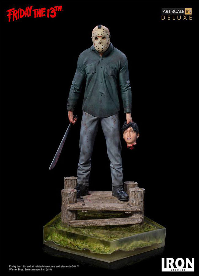 Jason Deluxe 1/10 Freitag der 13. Art Scale Statue 25cm Iron Studios IS30266 