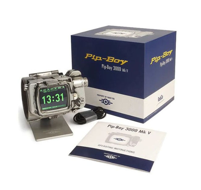 Pip-Boy 3000 Mk V 1/1 Fallout Life-Size Tv-Series / Video Game DieCast Replik DevPlus