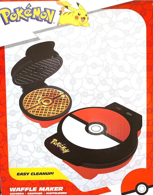 Pokemon Waffeleisen Pokeball Anime Video Game Uncanny Brands