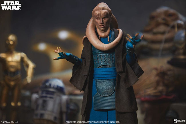 Bib Fortuna 1/6 Star Wars Die Rückkehr der Jedi-Ritter Actionfigur 32cm Sideshow