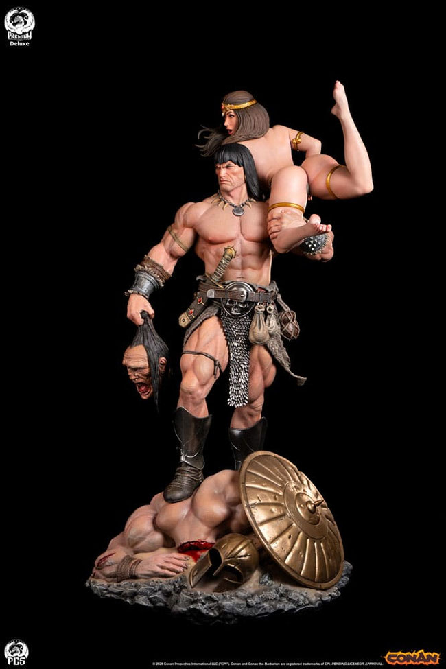 Conan Deluxe Edition 1/4 Conan der Barbar Statue 63cm PCS Collectibles
