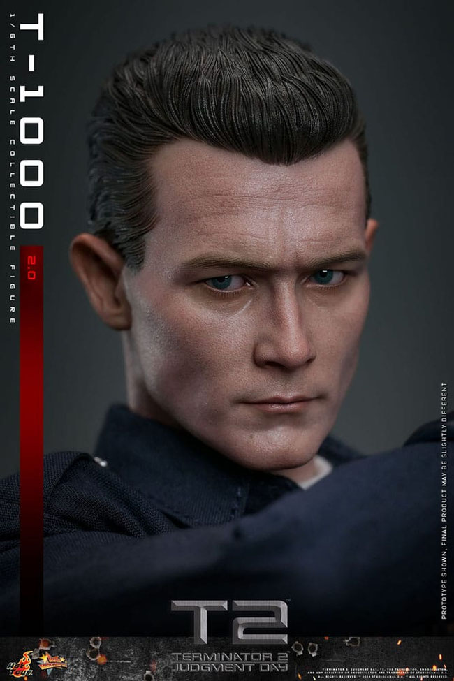 T-1000 (2.0) 1/6 Terminator 2 Movie Masterpiece Actionfigur 31cm Hot Toys