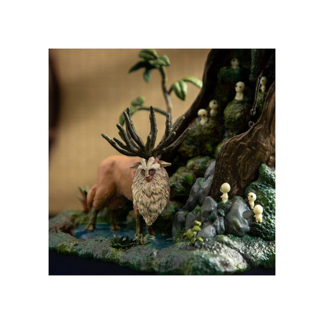 Prinzessin Mononoke Statue Bonsai Water Garden Mysterious Forest 24cm Semic