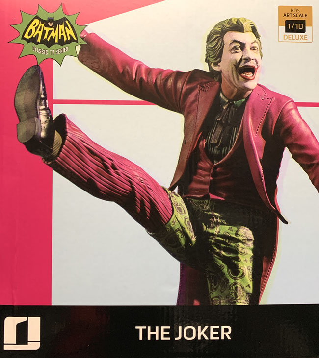 The Joker Surfing 1/10 Batman 1966 DC Tv Movie BDS Art Scale Statue 23cm Iron  Studios