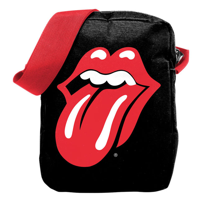 The Rolling Stones Classic Tongue 21 x 16cm Umhängetasche Rocksax 