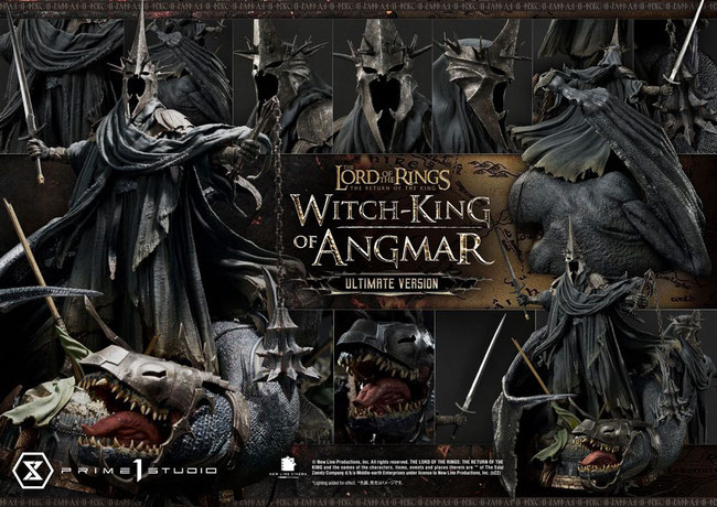 The Witch King of Angmar Ultimate Version 1/4 Herr der Ringe Statue 70cm Prime 1 Studio