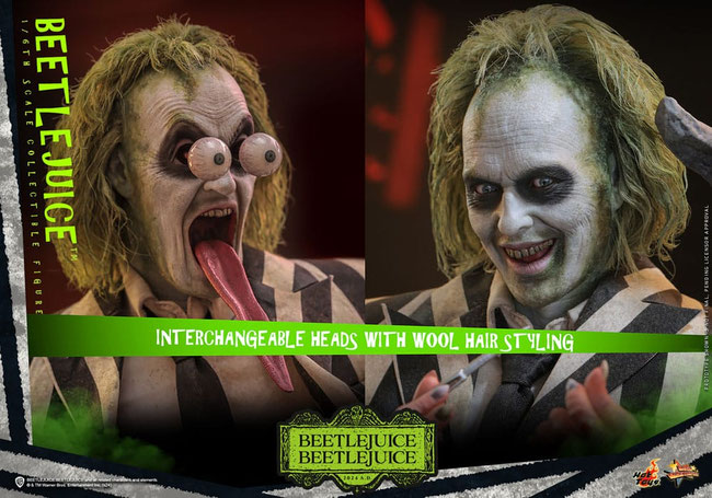 Beetlejuice 1/6 Betelgeuse Movie Masterpiece Actionfigur 30cm Hot Toys