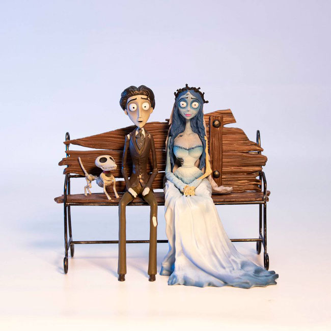 Zero Time to Rest 1/10 Corpse Bride Animated Movie Pvc Statue SD Toys