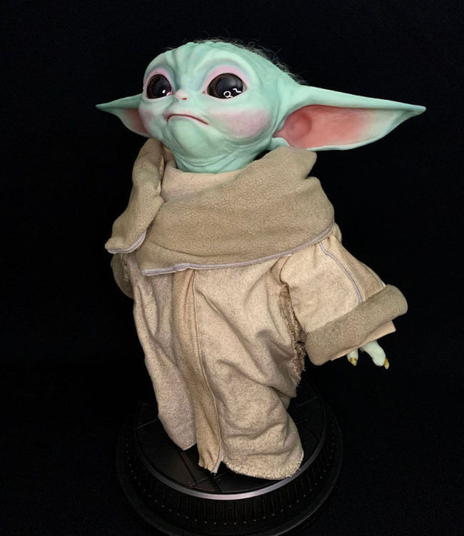 Star Wars Baby Yoda Kollektion 16CM PVC Actionfigur Spielzeug Miniatur Puppe Neu 