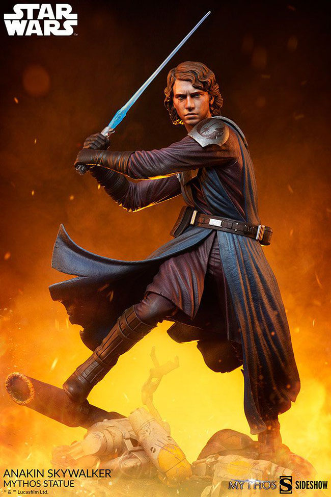 Anakin Skywalker 1/4 Premium Format Star Wars Mythos Statue 53cm Sideshow SS300732