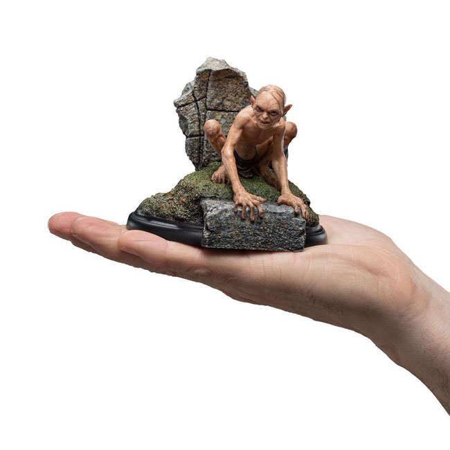 Gollum, Guide to Mordor 1/10 Herr der Ringe Mini Statue 11cm Weta 