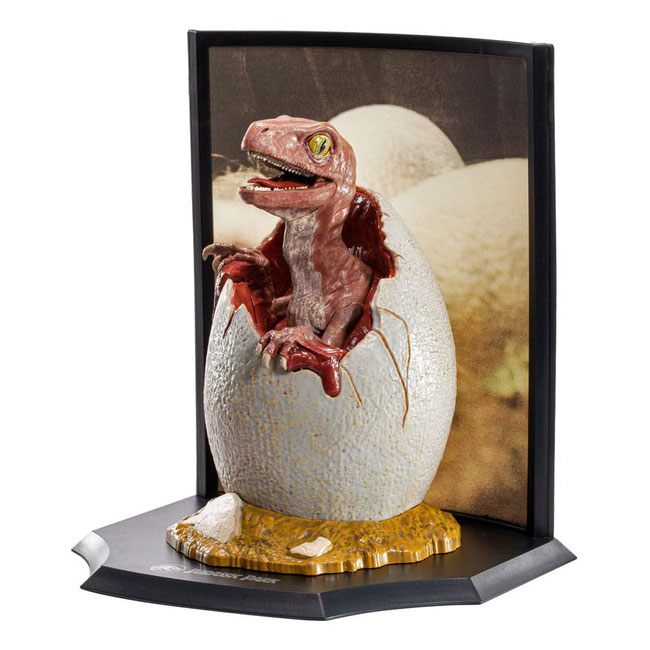 Raptor Egg Life Finds A Way - Jurassic Park Toyllectible Treasure Statue 12cm Noble 