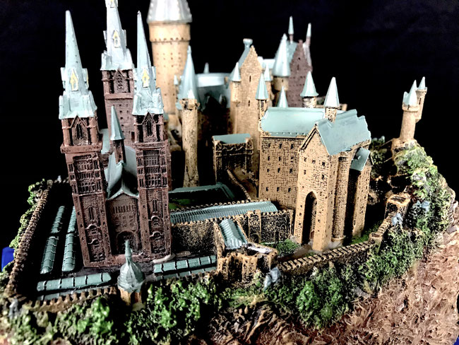 Hogwarts Castle Harry Potter Schloss Diorama 33cm Noble
