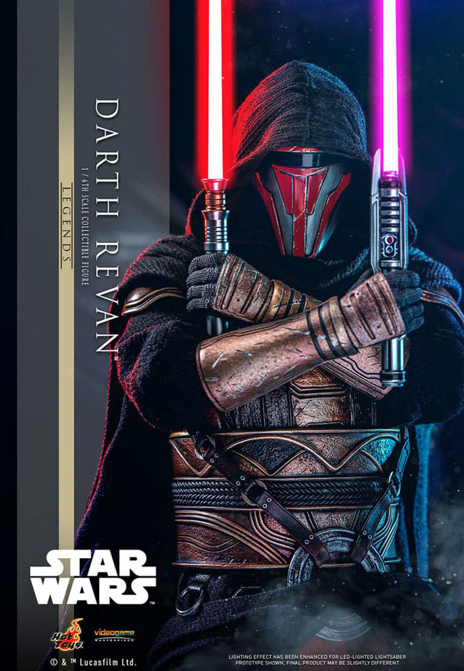 Darth Revan 1/6 Star Wars Legends Video Game Masterpiece Actionfigur 31cm Hot Toys