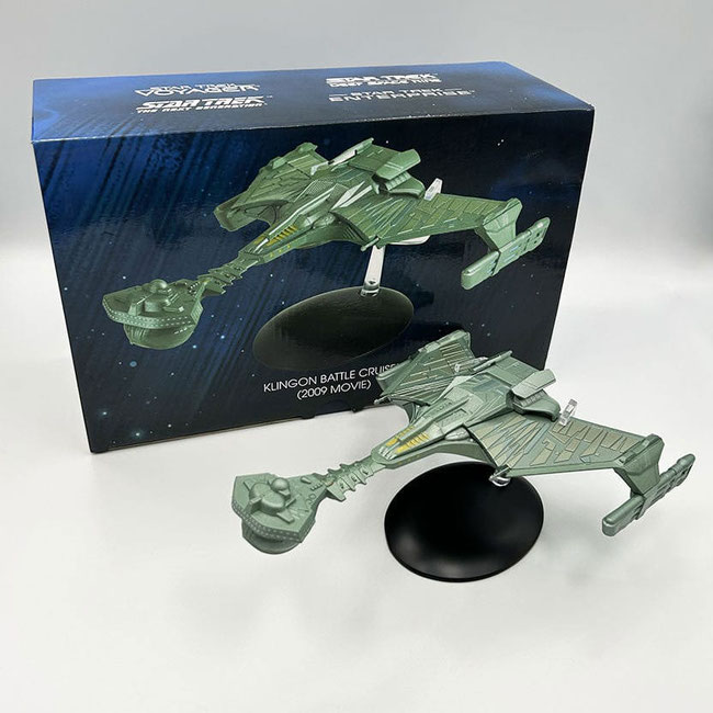 Klingon Battlecruiser 2009 Star Trek Starship Diecast Mini Replik Statue Eaglemoss Publications Ltd.