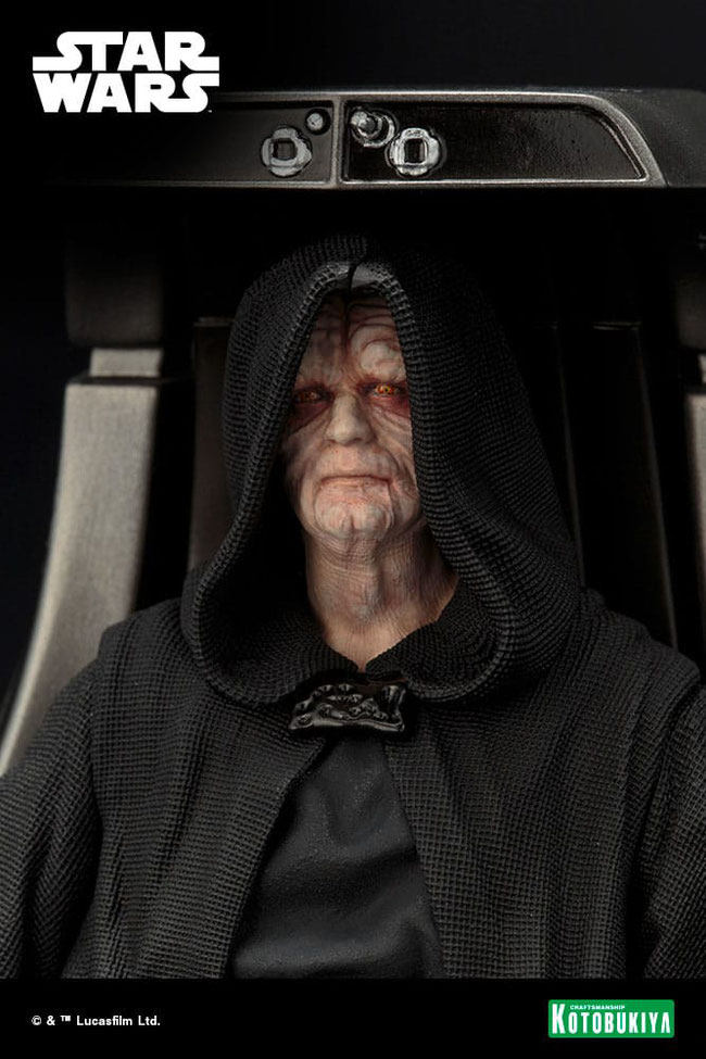 Emperor Palpatine on Throne 1/10 Star Wars - Return of the Jedi ARTFX+ Statue 16cm Kotobukiya