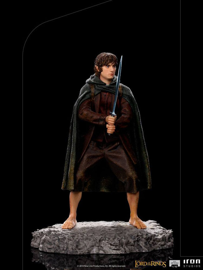 Frodo 1/10 Herr der Ringe BDS Art Scale Statue 12cm Iron Studios
