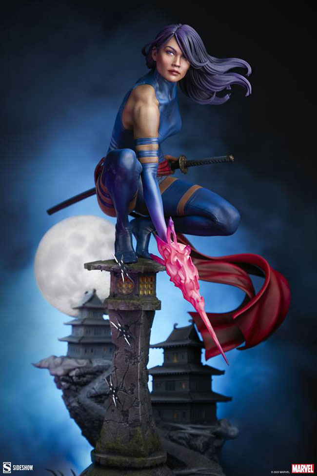 Psylocke 1/4 Marvel Premium Format Statue 53cm Sideshow 