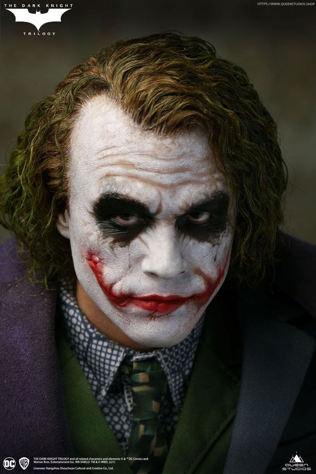 Joker Artists Edition 1/4 The Dark Knight DC Heath Ledger 52cm Statue Queen Studios
