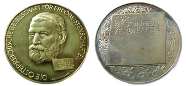 Hans-Höfer-Medaille der Österreichischen Gesellschaft für Erdölwissenschaften