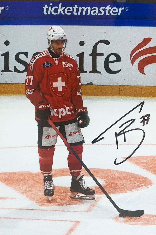 Autograph Thierry Bader Autogramm