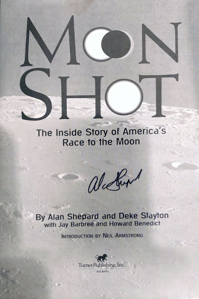 Autograph Alan Shepard Autogramm