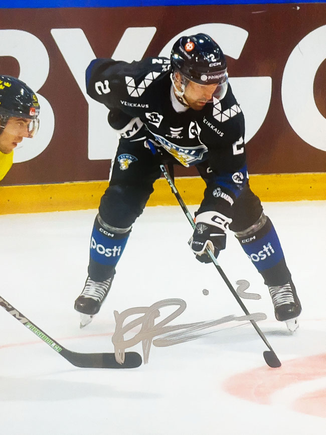 Autograph Rasmus Rissanen Autogramm