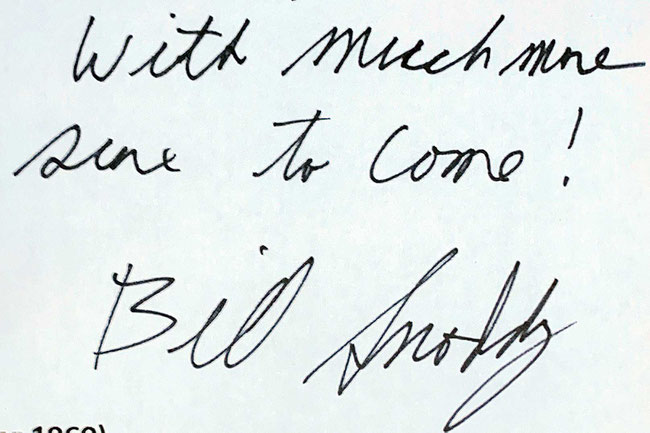 Autograph Bill Snoody Autogramm