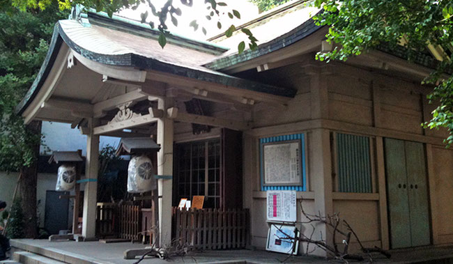 銀杏岡八幡神社（東京都台東区） - SAKAKI神社備忘録 -御朱印と神紋-