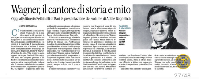 Gazzetta del Mezzogiorno, 17 novembre 2025