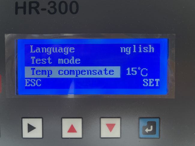 SMALLSMT HR-300 Temperature Compensation