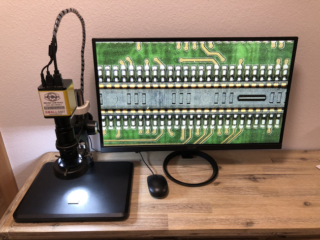 SMALLSMT HDR Circuit Board Microscope